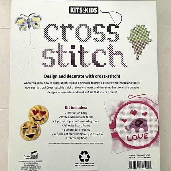 Spice Box Kits for Kids Cross Stitch New in Box - Picture 11 of 15